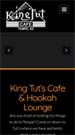 Mobile Screenshot of kingtutcafeandhookah.com